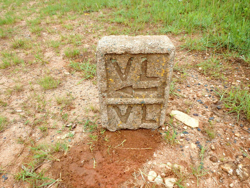 Distance Marker, VL is a Roman Numeral for 45.